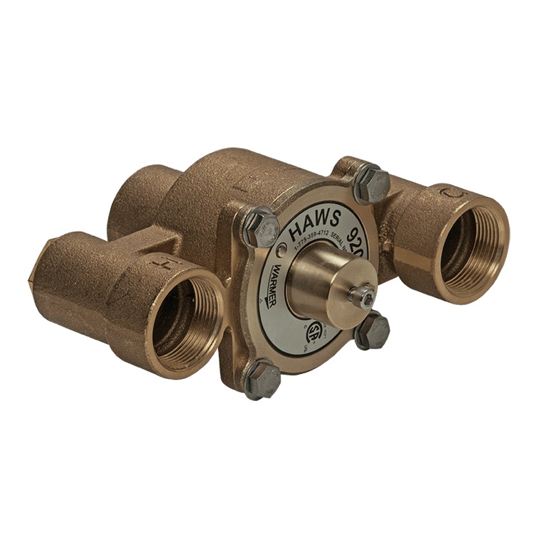 Haws® Model 9201E thermostatic mixing valve
